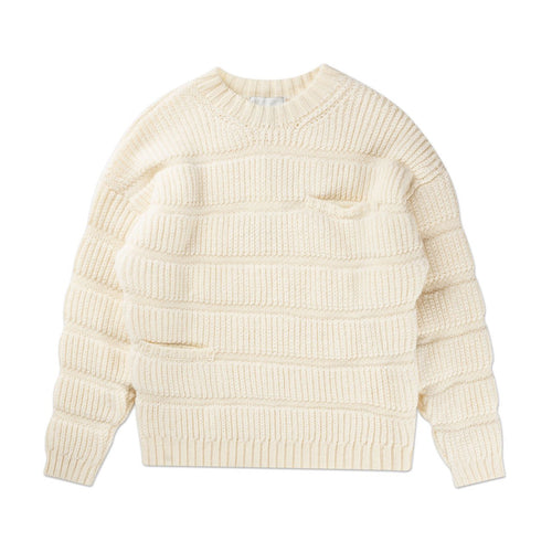 henrik vibskov chunky tubes knit (whisper white)